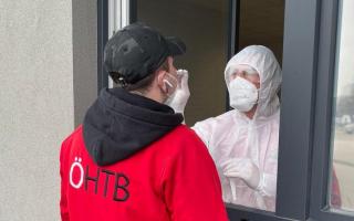 Wöchentliche Testungen durch den Arbeiter-Samariter-Bund Österreich