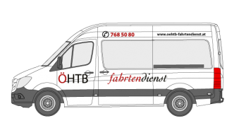 Mercedes Sprinter (8 Sitzplätze, 4 Rollstuhlplätze)